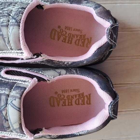 Redhead XTR Camo Pink Moc Slip-On Shoes for Ladies Comfort Durable Comfy - Picture 8 of 10